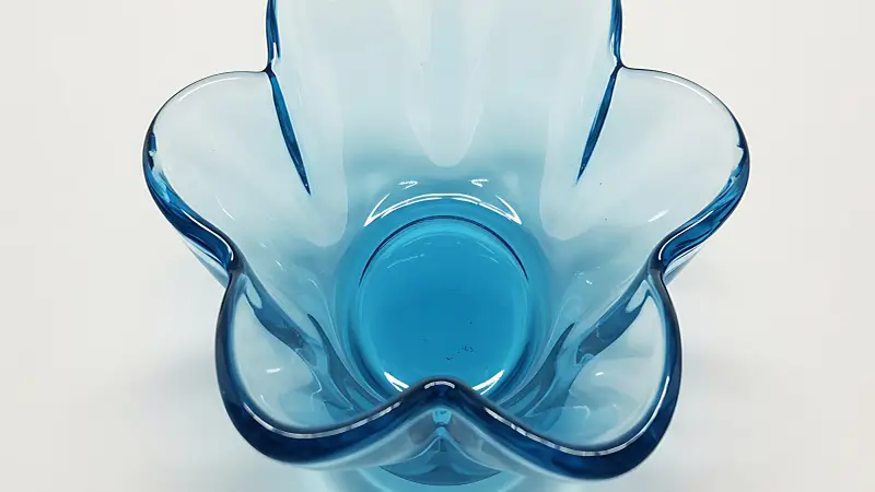 ruffled glass bowl 6