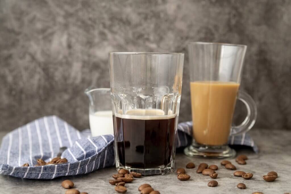 Hot Coffee Glass Cup
