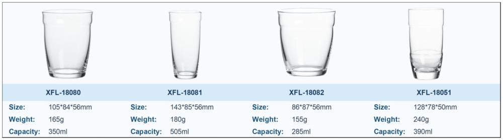 Thick Bottom Glass Cups