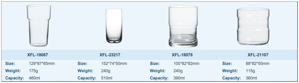 Thick Bottom Glass Cups