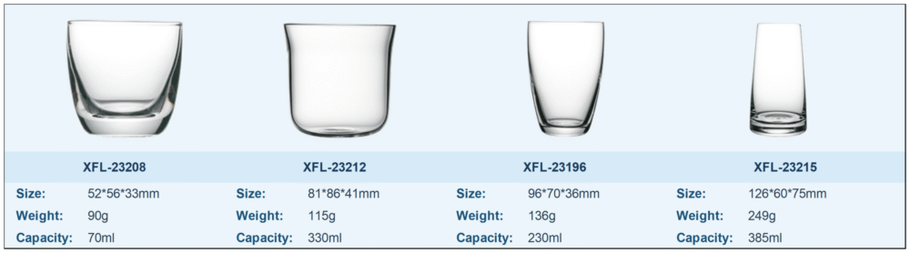Thick Bottom Glass Cups