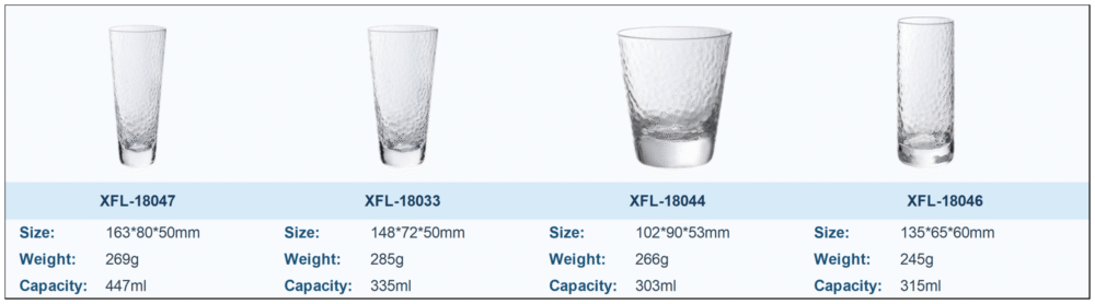 Thick Bottom Glass Cups