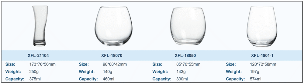Thick Bottom Glass Cups