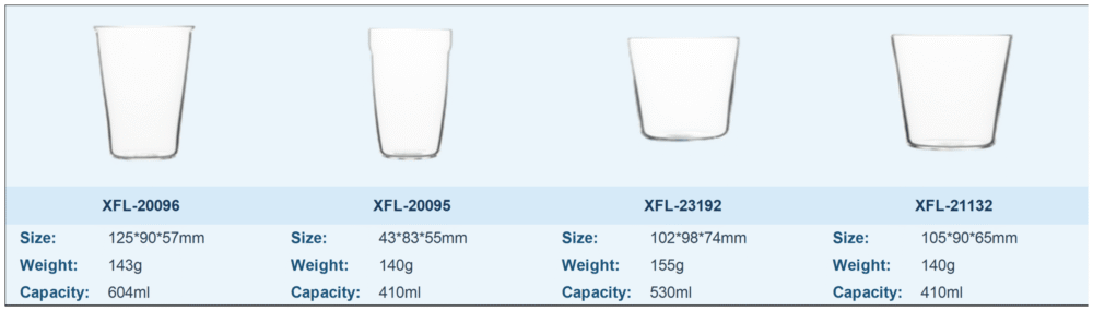 Thick Bottom Glass Cups