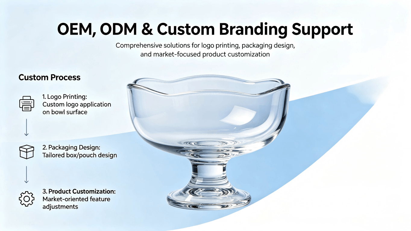 Glass Trifle Bowl