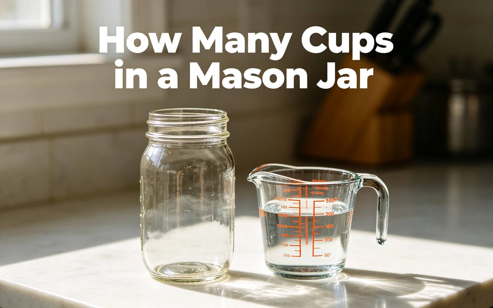 mason jars