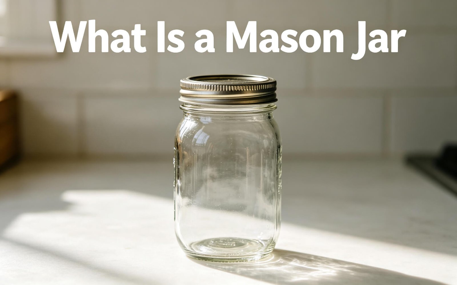 what is a mason jar