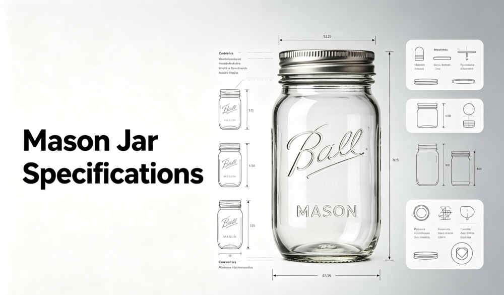 mason jar specifications​