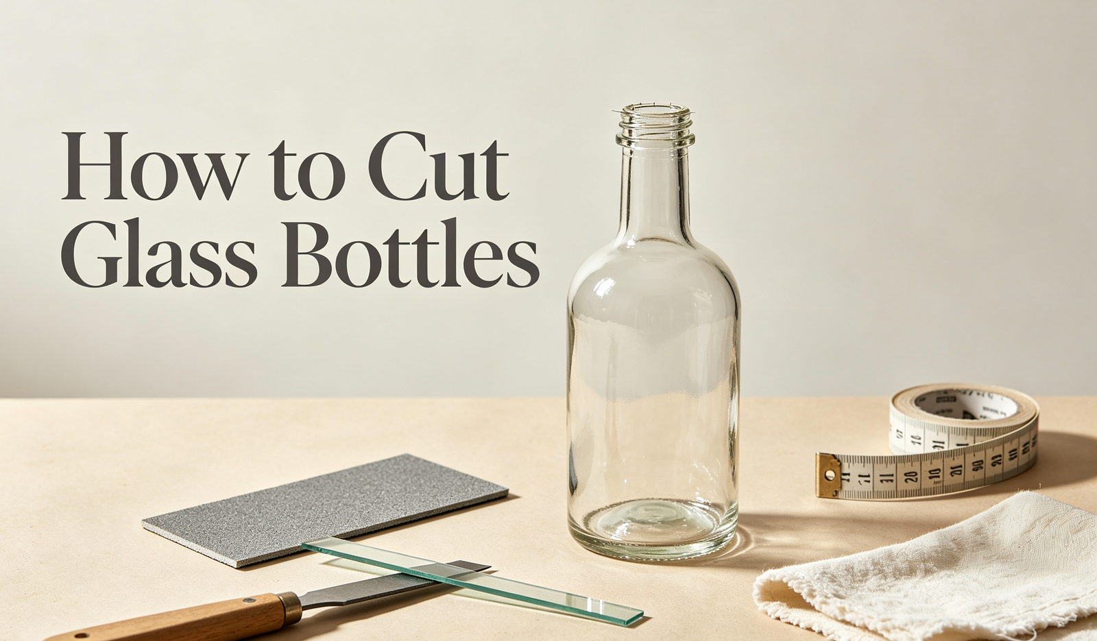 glass bottle·