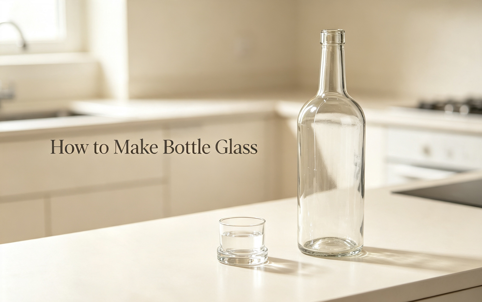 glass bottle