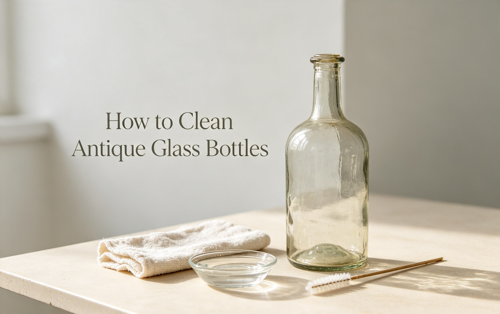 glass bottles