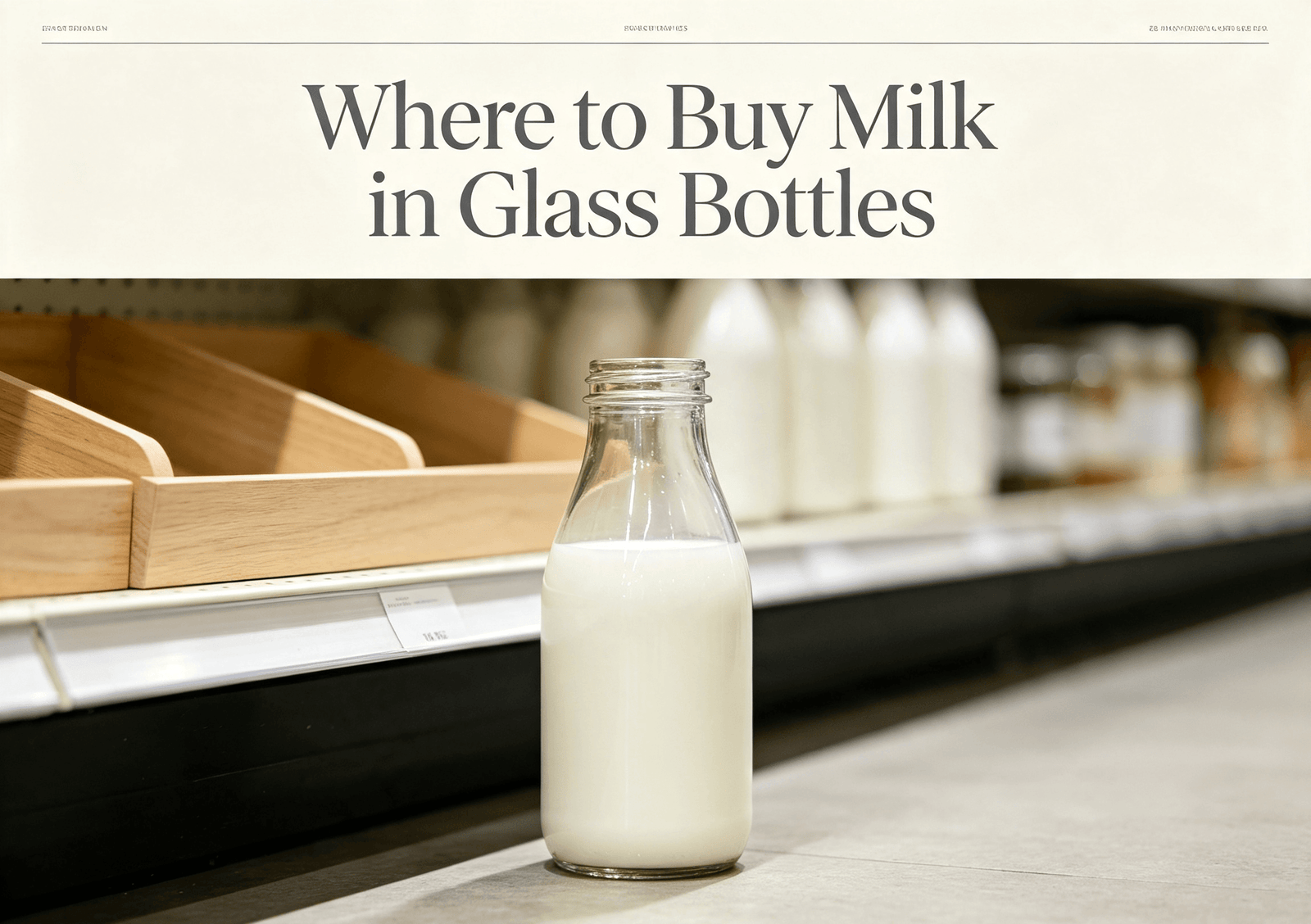 glass bottles