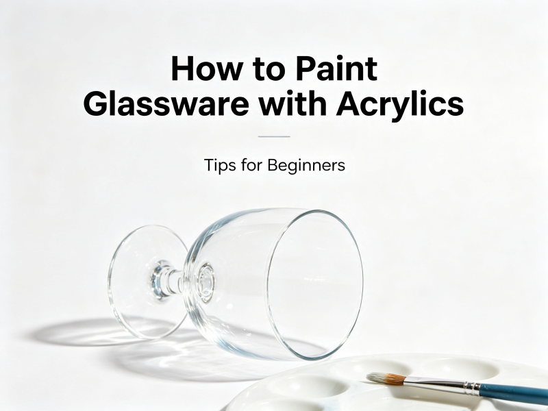 Acrylic Glassware Painting