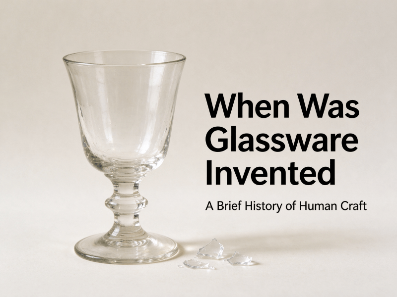 Glassware Invention