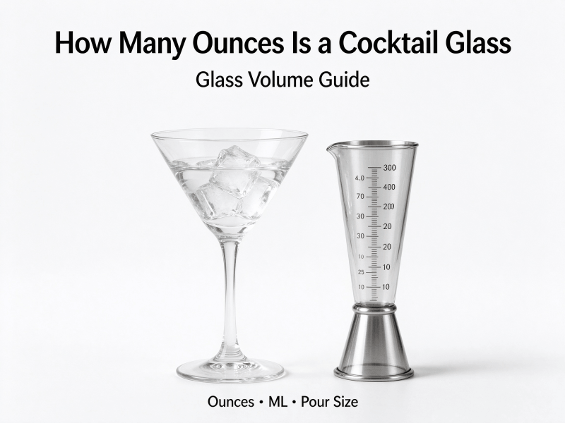 How Many Ounces Is a Cocktail Glass
