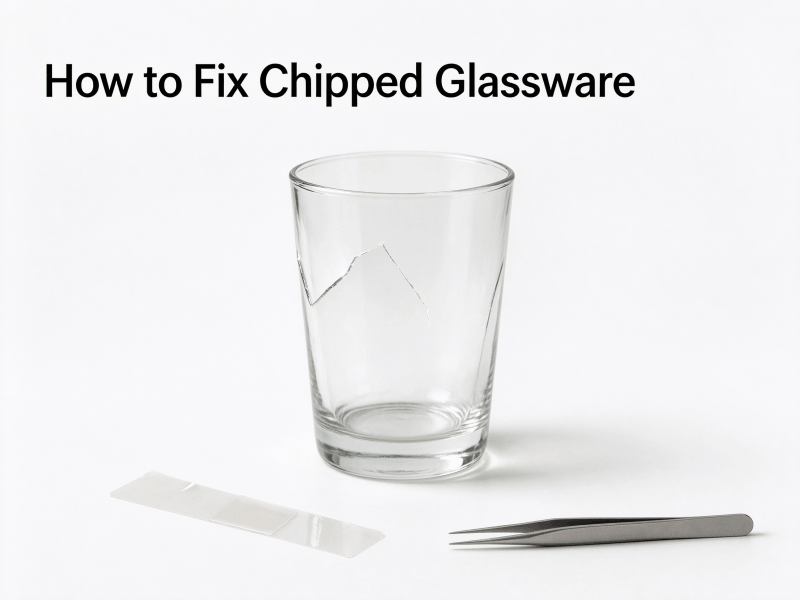 How to Fix Chipped Glassware