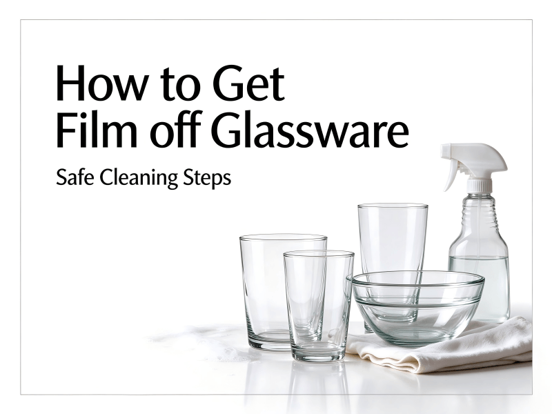 How to Get Film off Glassware